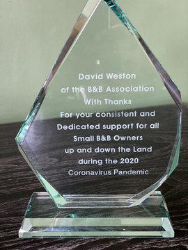 Award from our members